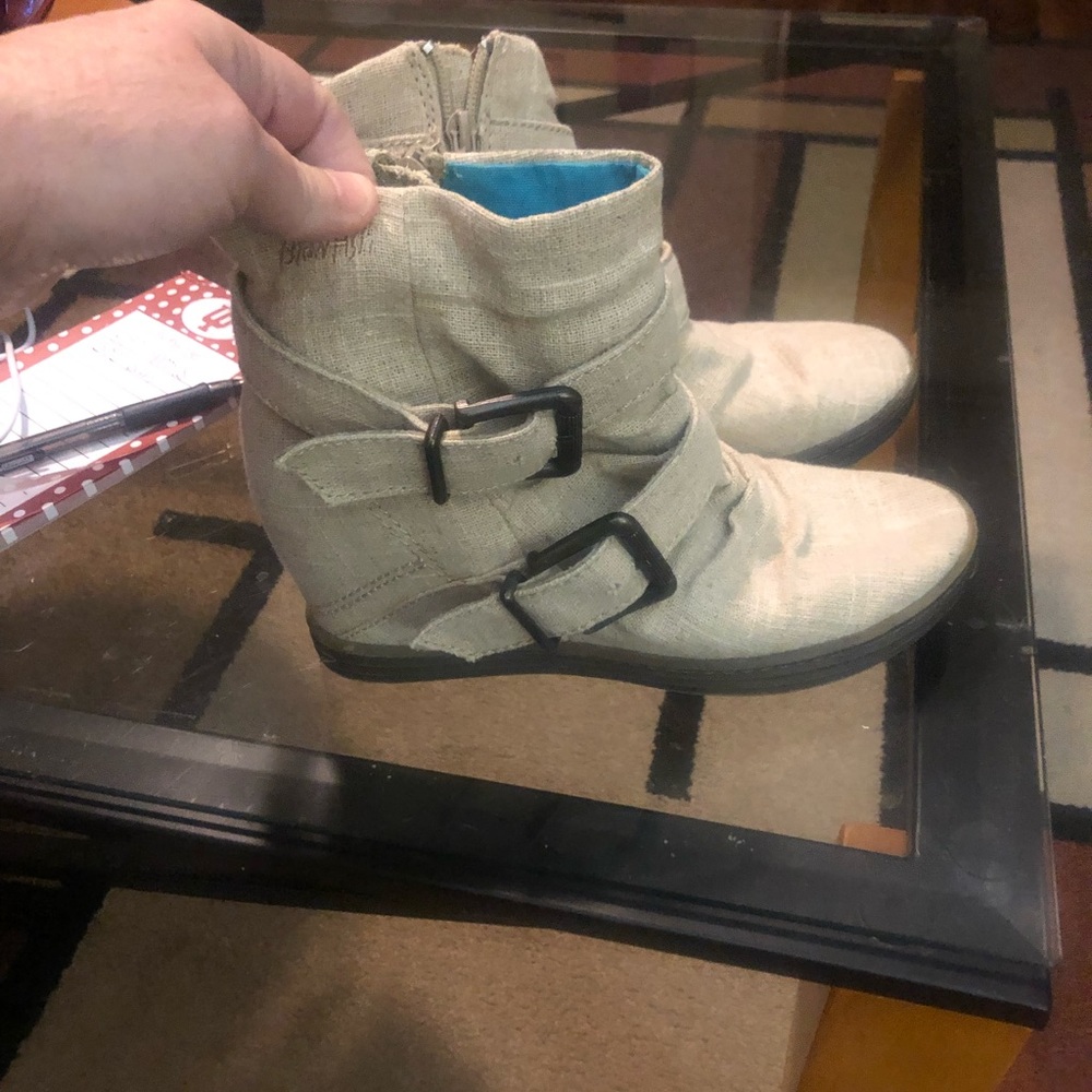 Blowfish wedge booties